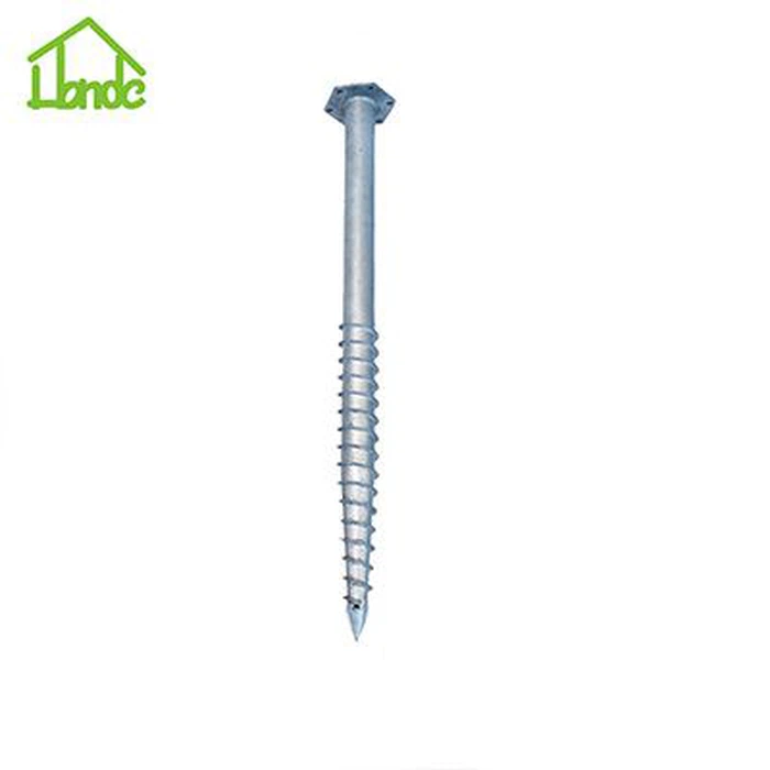 Hot Dipped Galvanized Ground Screw For Solar Panel Hot Dipped Galvanized Ground Screw For Solar Panel