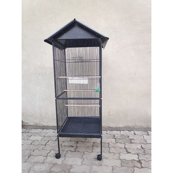Търговия на едро с големи метални клетки за птици с колела